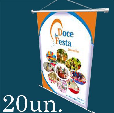 Banner 70x120 - Lona 340g  20un.